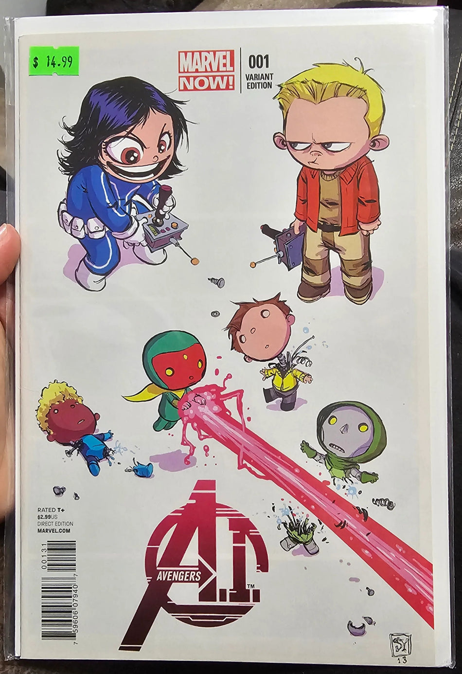 Avengers A I #1 Skottie Young Variant