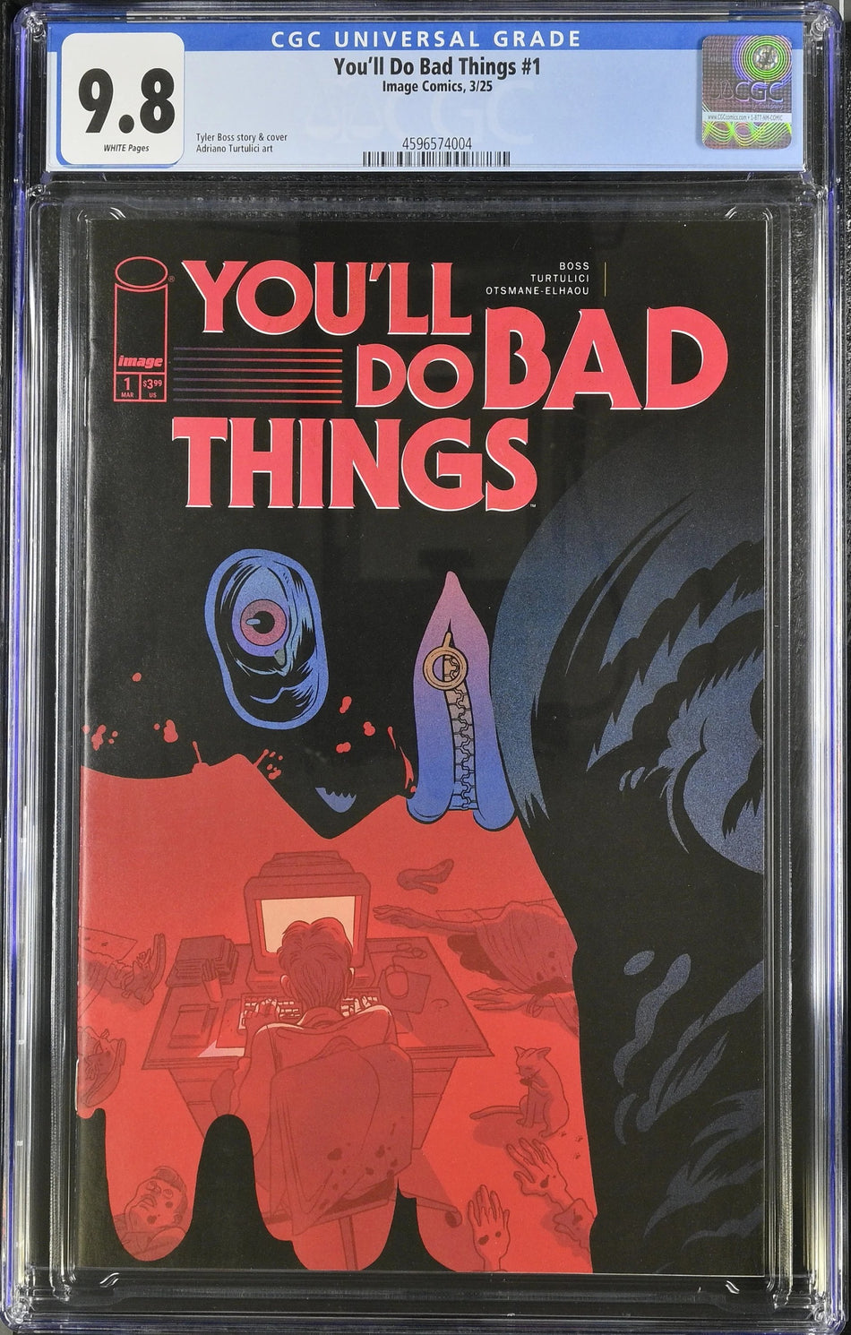 CGC 9.8 You'll Do Bad Things #1 - CGC 9.8 # 4596574004