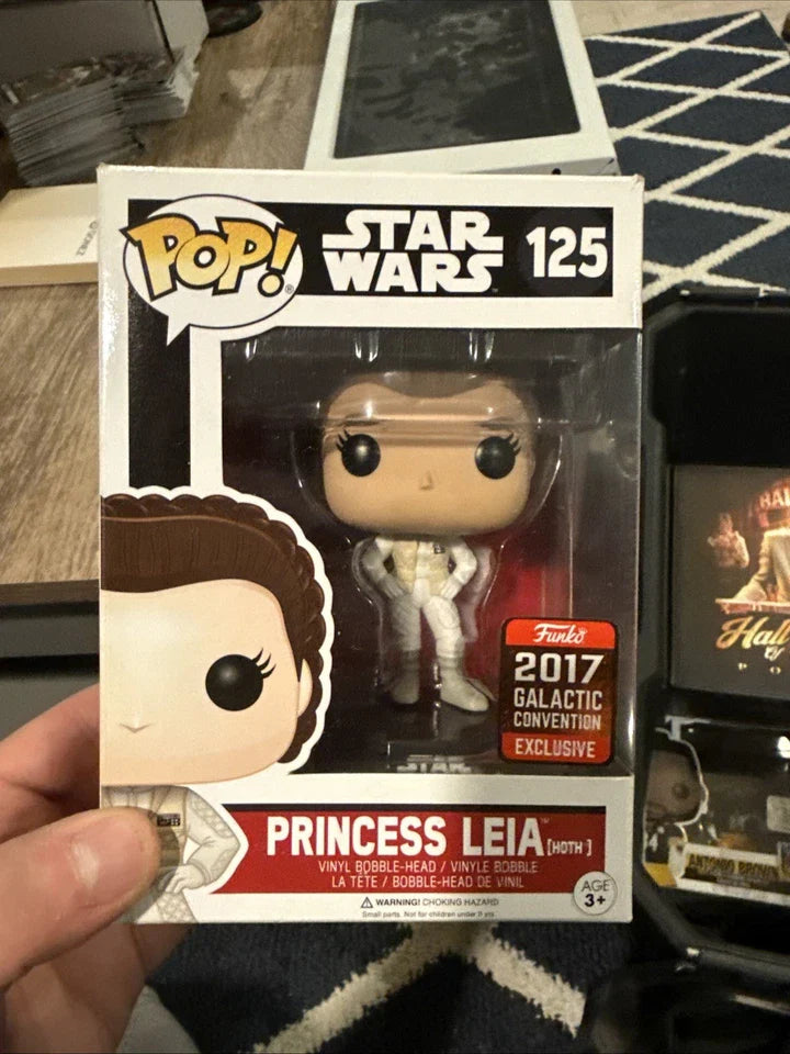Funko Pop! Star Wars Princess Leia Hoth #125 2017 Galactic Con Excl