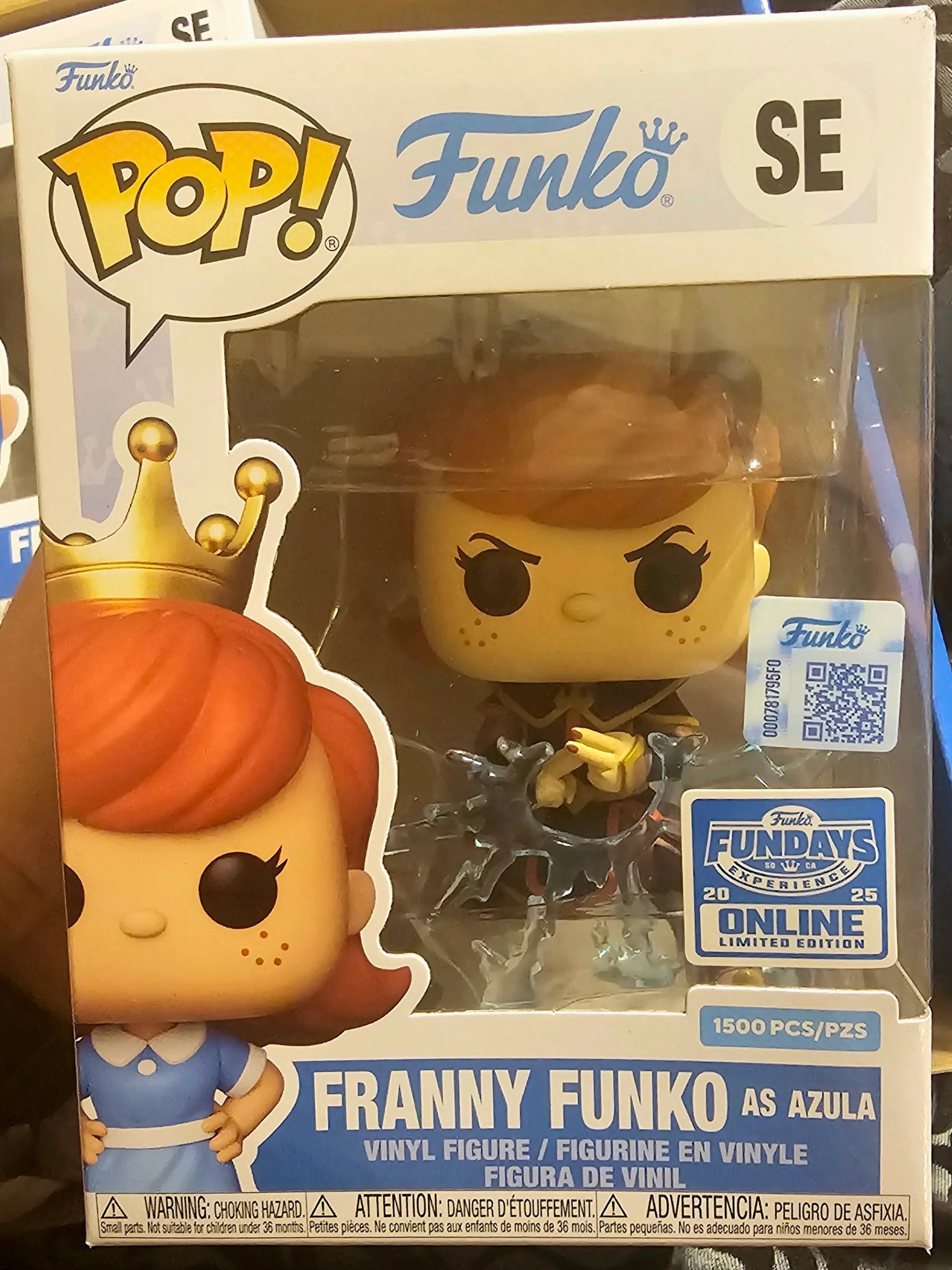 Funko Pop! 2025 Online Fundays Franny Funko as Azula SE Ltd 1500 + Protector