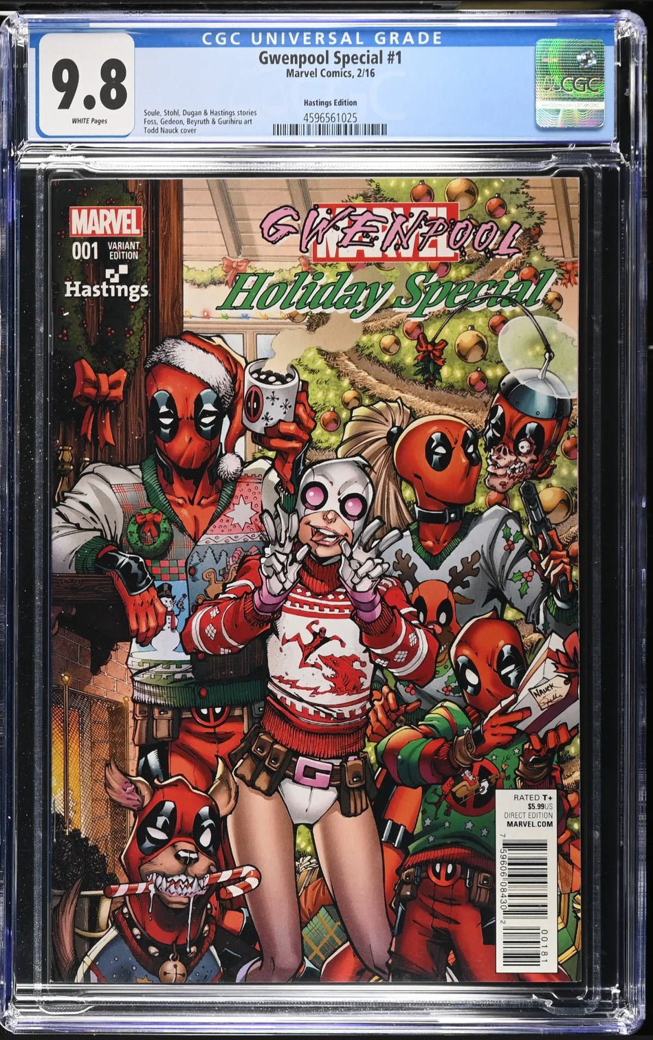 Gwenpool Special #1 CGC 9.8 Hastings Variant