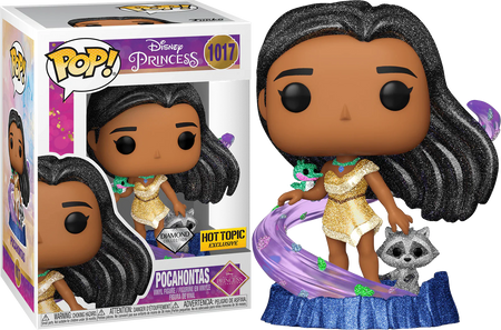 Funko Pop! Pocahontas #1017 Diamond Hot Topic Exclusive + Protector JS