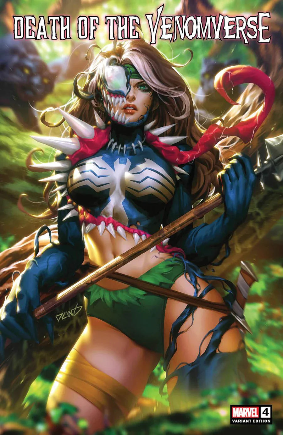 Death Of The Venomverse #4 Derrick Chew Exclusive Variant