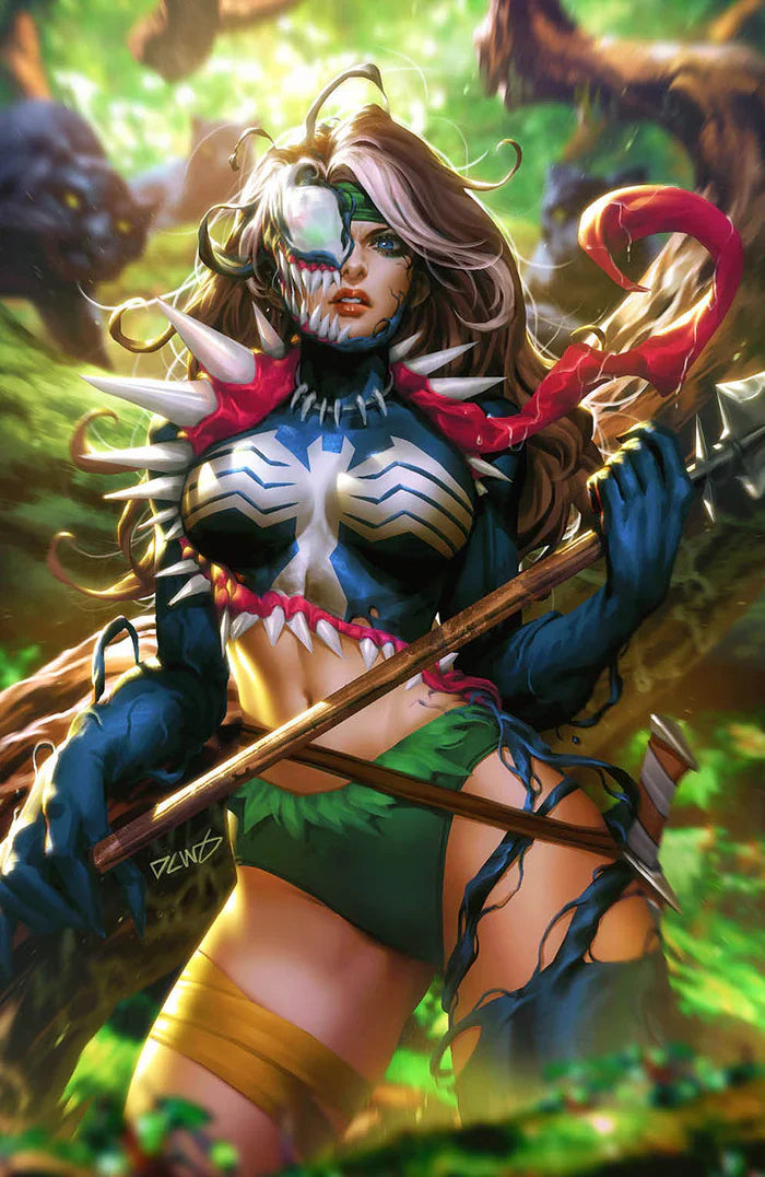 Death Of The Venomverse #4 Derrick Chew Exclusive Virgin Variant