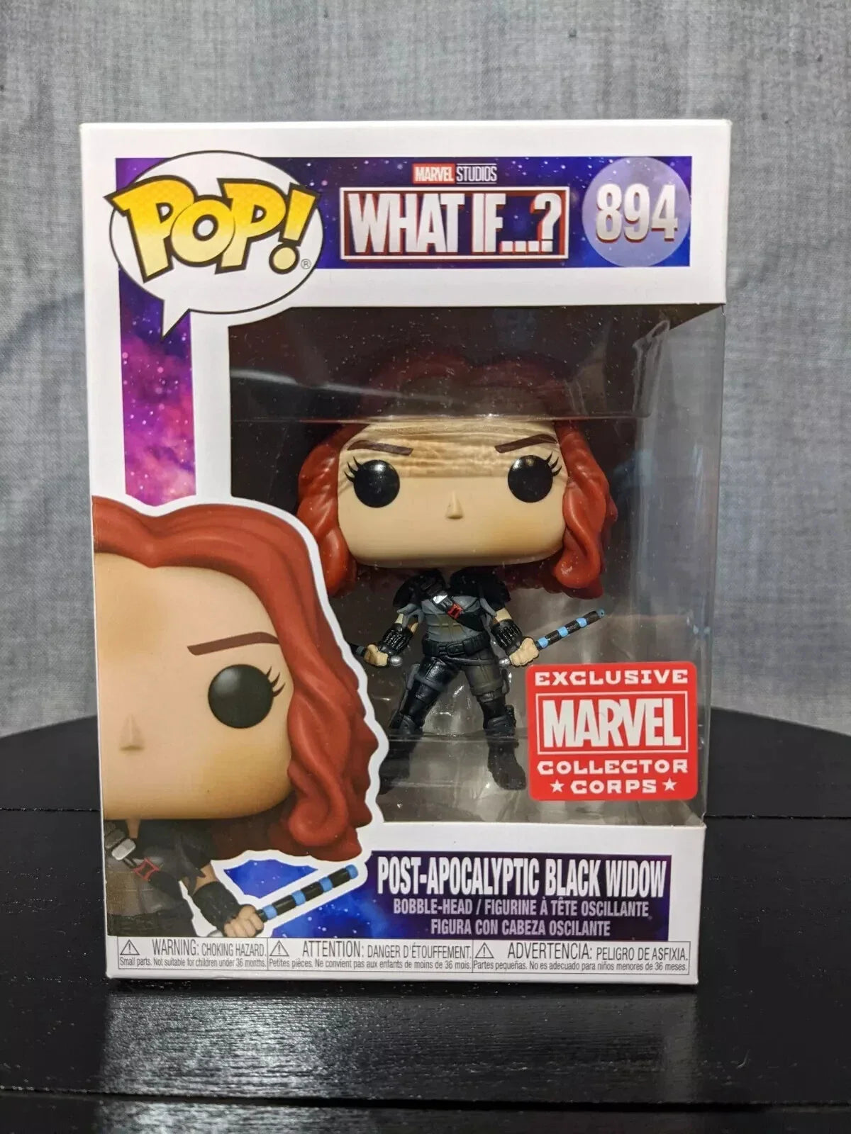 Funko Pop! Post-Apocalyptic Black Widow #894 MCC Exclusive