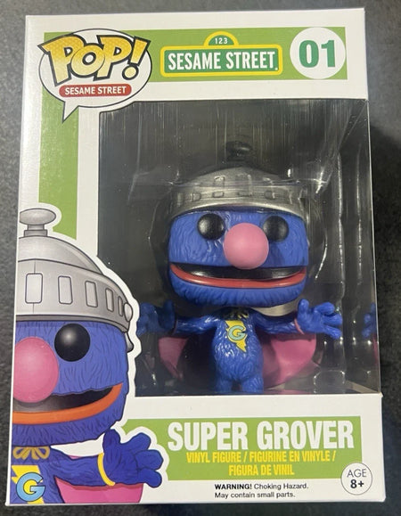 Funko POP! Super Grover #01 Sesame Street