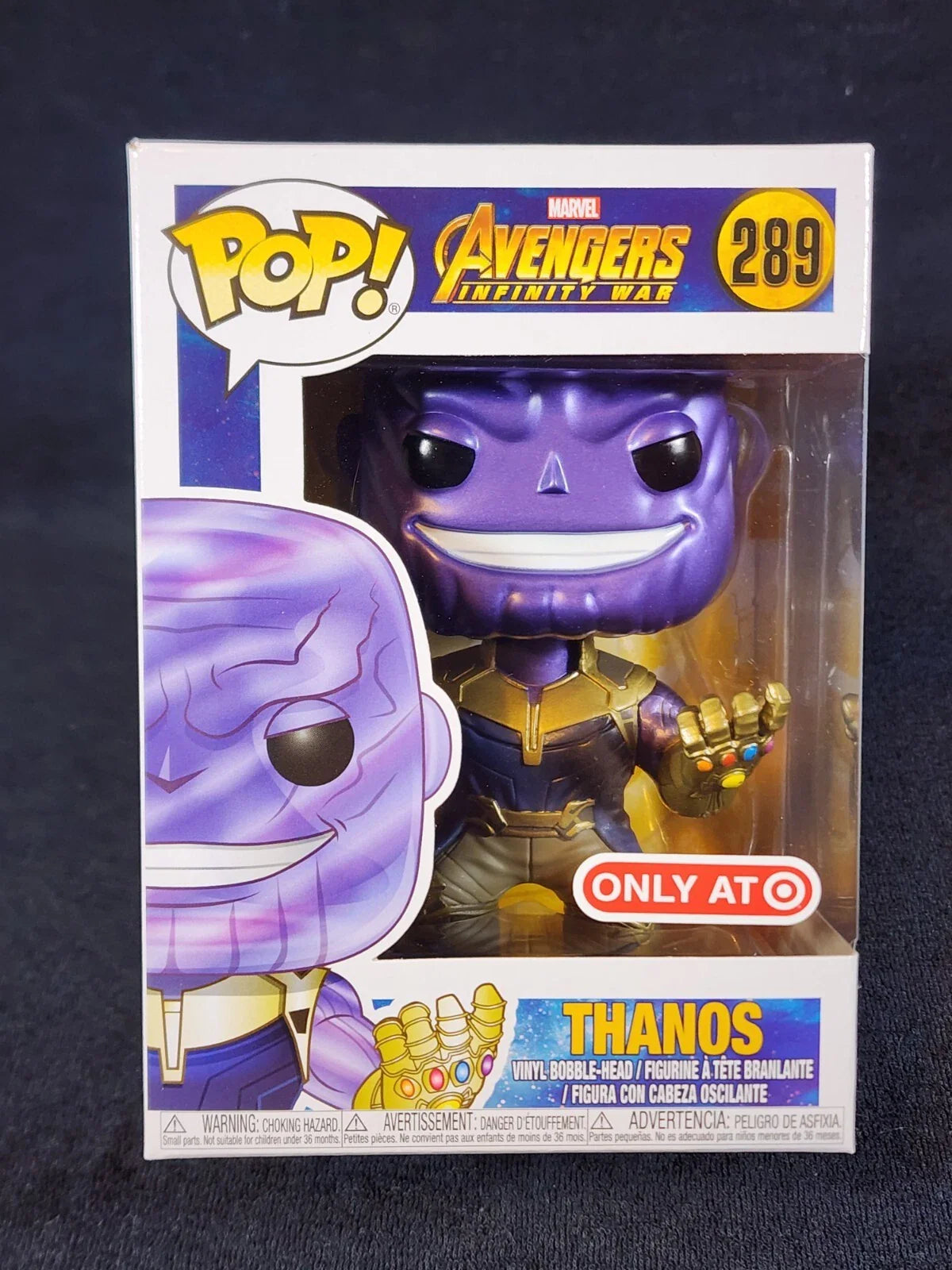 Funko POP! Avengers Infinity War Thanos #289 Target Exclusive
