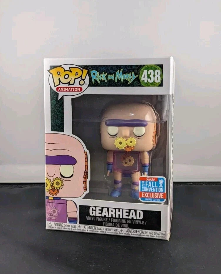 Funko POP! Gearhead #438 Rick and Morty 2018 Fall Con Edition
