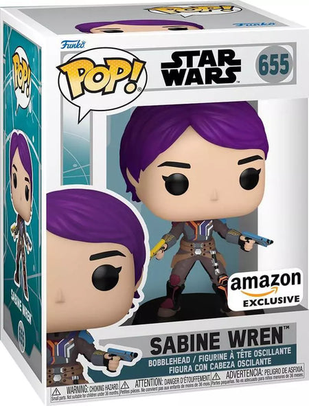 Funko POP! Star Wars: Ahsoka TV - Sabine Wren - Glow in The Dark