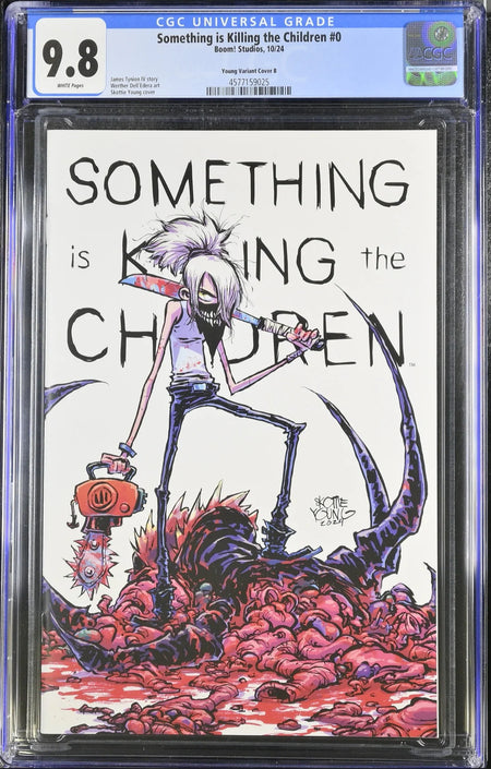 Something is Killing the Children #0 Cvr B Skottie Young Exclusive Variant LTD 500 Copies - CGC # 84428401209600321