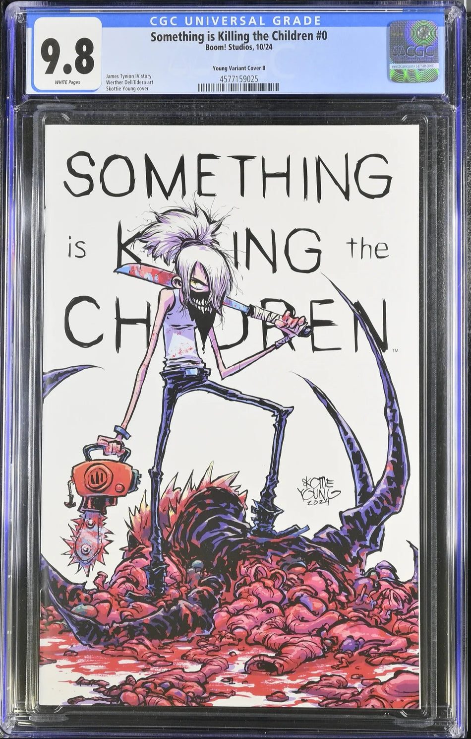 Something is Killing the Children #0 Cvr B Skottie Young Exclusive Variant LTD 500 Copies - CGC # 84428401209600321