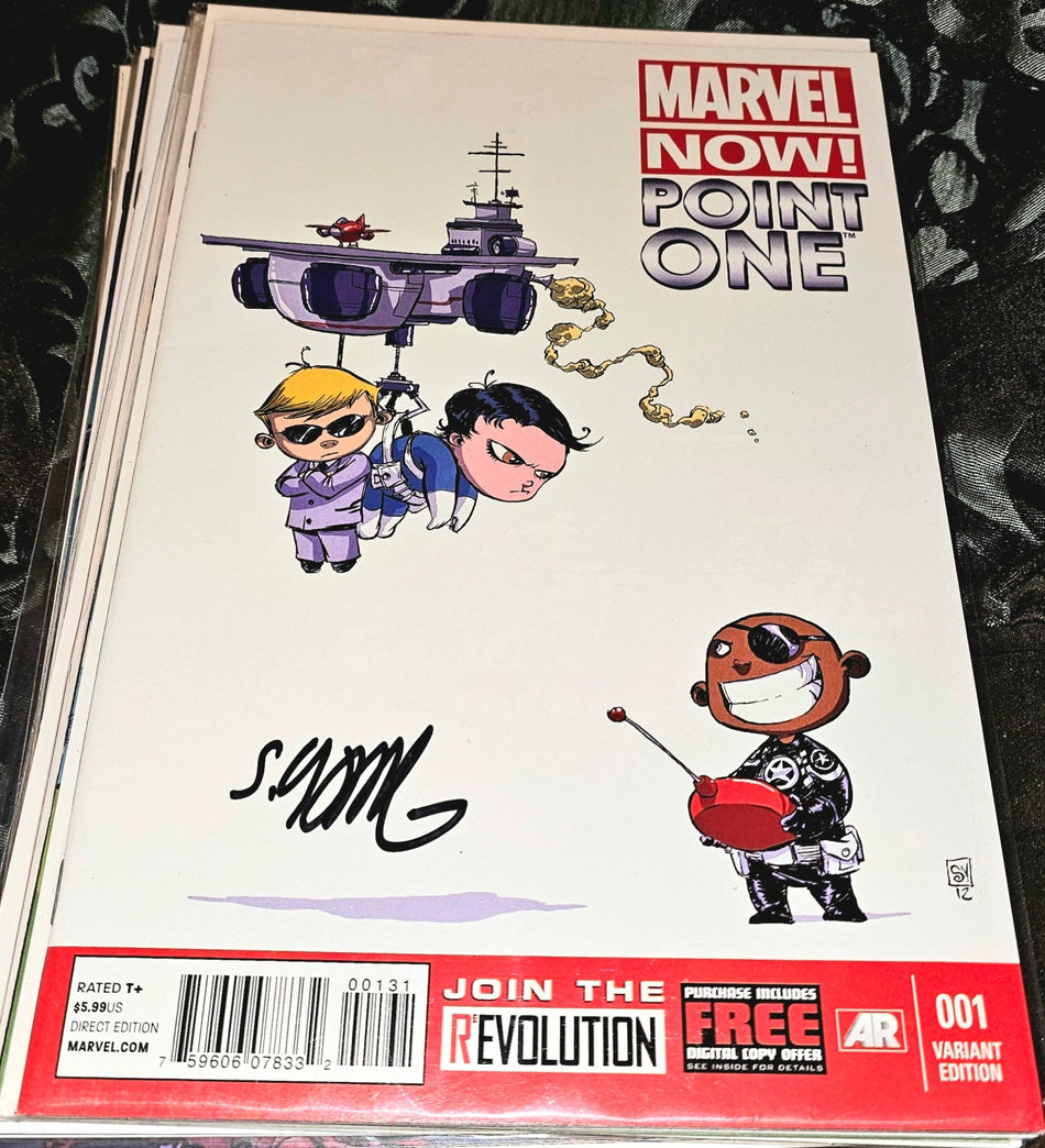Marvel Now Point One #1 Skottie Young 2012 SIGNED by Young