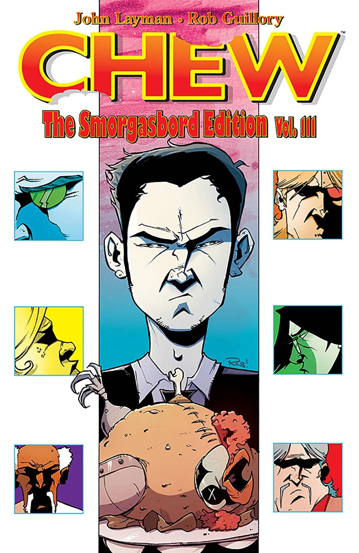 Chew Smorgasbord Edition v3 Hardcover Slipcase SIGNED & SKETCHED REMARQUE