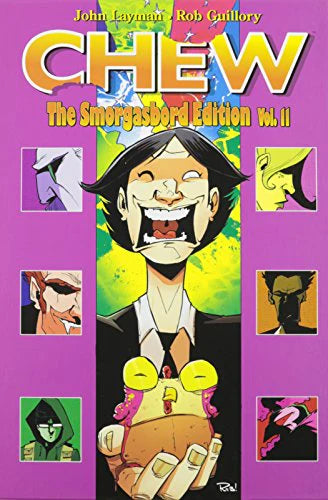 Chew Smorgasbord Edition v2 Hardcover Slipcase VARIANT SIGNED & SKETCHED REMARQUE