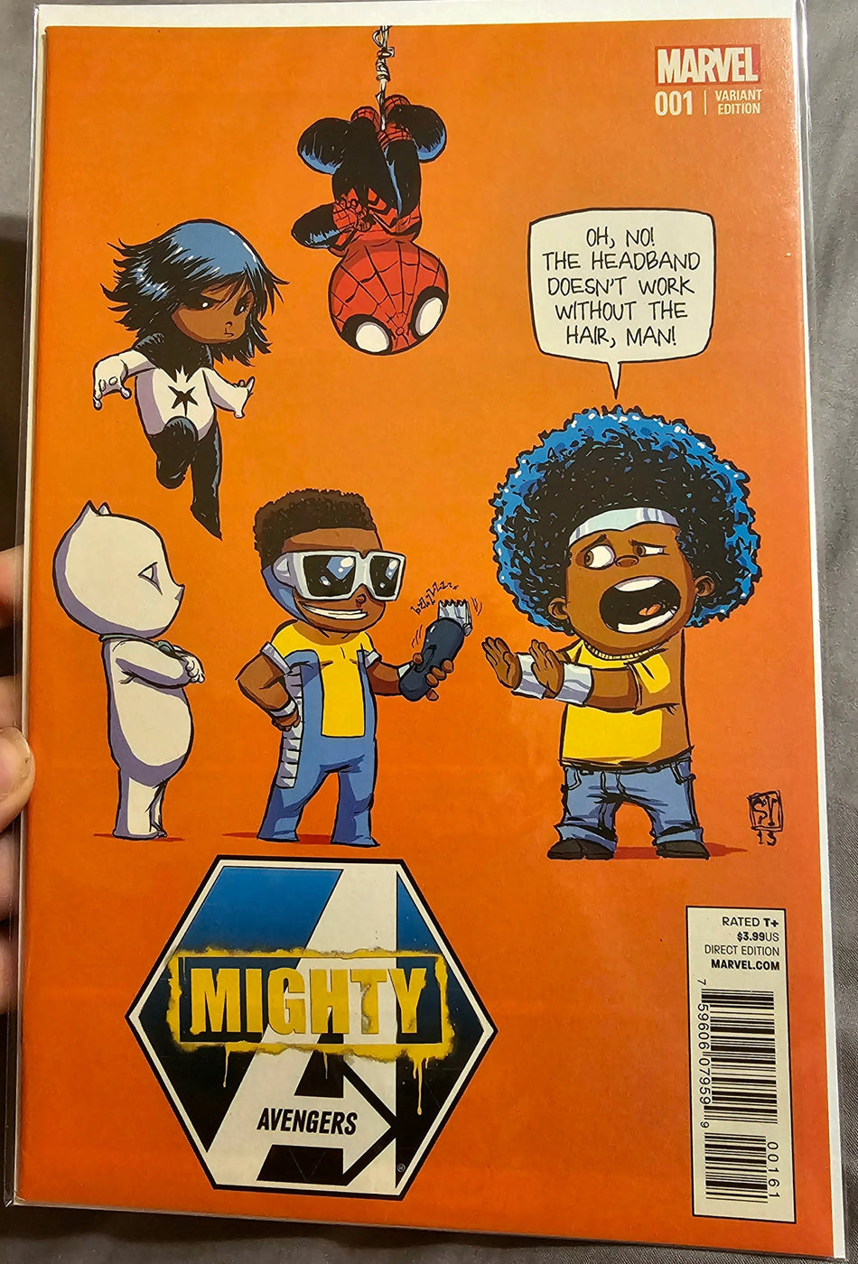 Mighty Avengers #1 Skottie Young 2013 Monica Rambeau becomes Spectrum