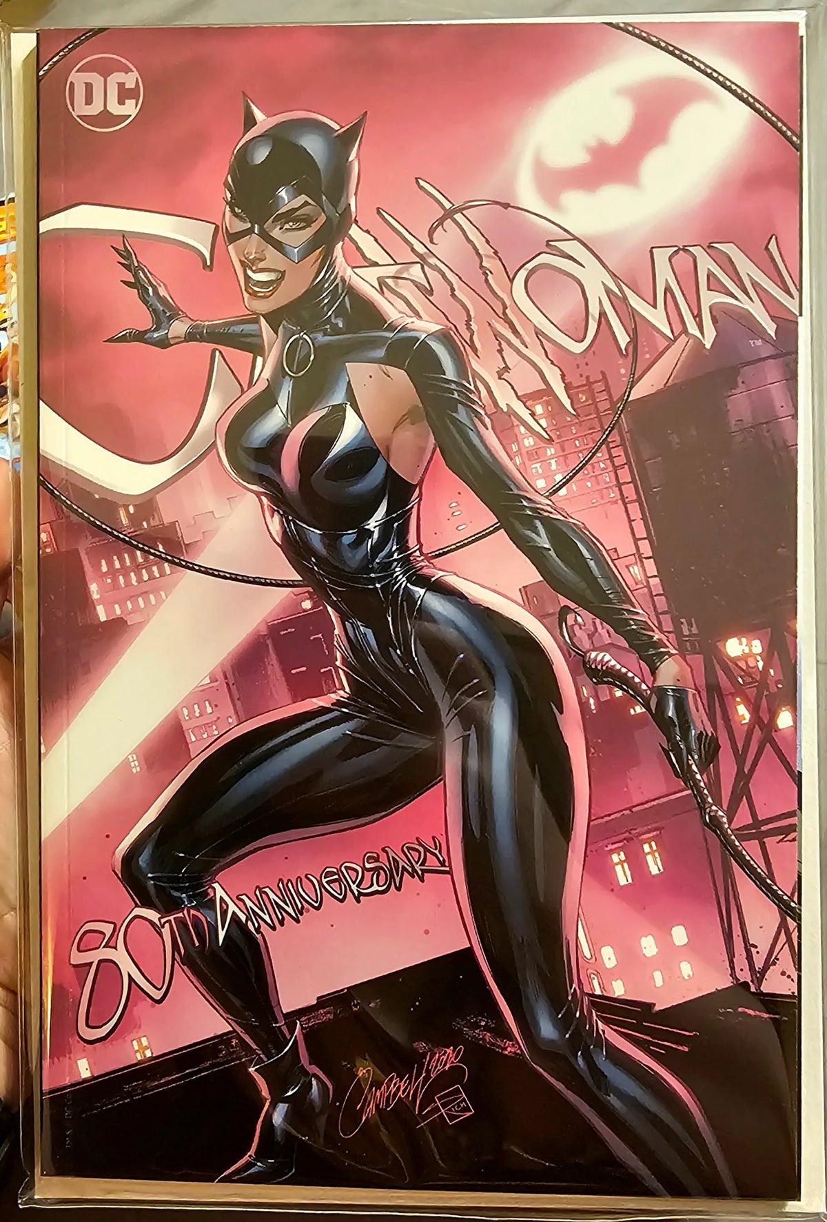Catwoman 80th Anniversary #1 J Scott Campbell Exclusive Variant