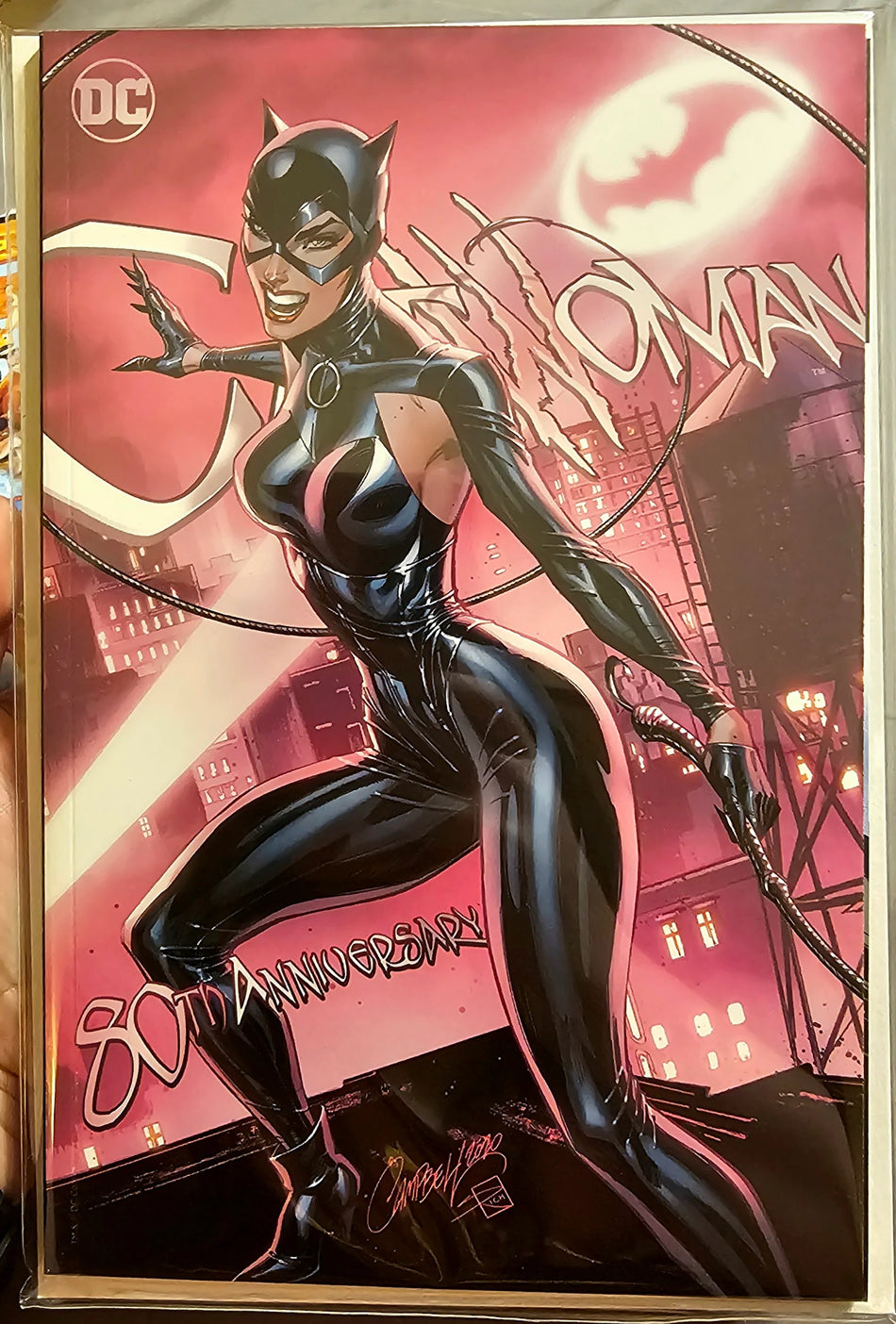 Catwoman 80th Anniversary #1 J Scott Campbell Exclusive Variant