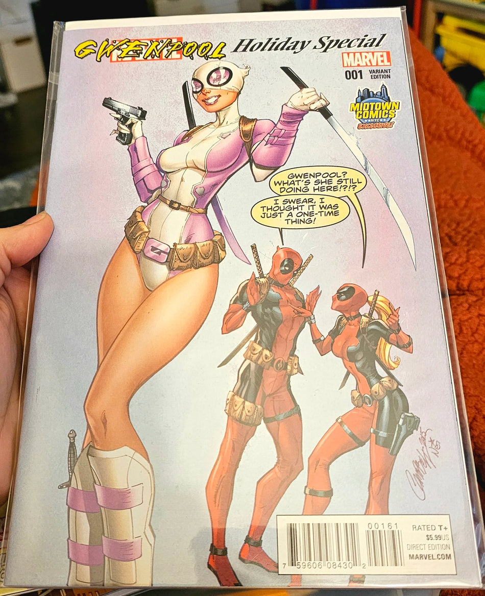 Gwenpool Holiday Special #1 J Scott Campbell