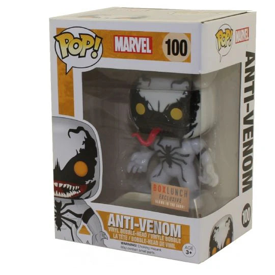 Funko POP! Marvel Anti-Venom Glow in the Dark Exclusive #100 GITD