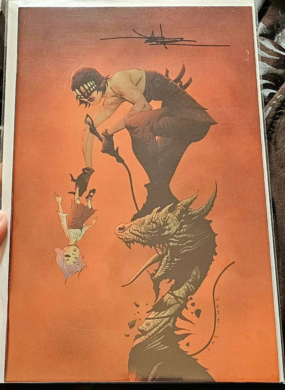 Something Is Killing The Children #33 NYCC Jae Lee Red Foil Excl SIGNED by Jae Lee no COA - NM Near Mint
