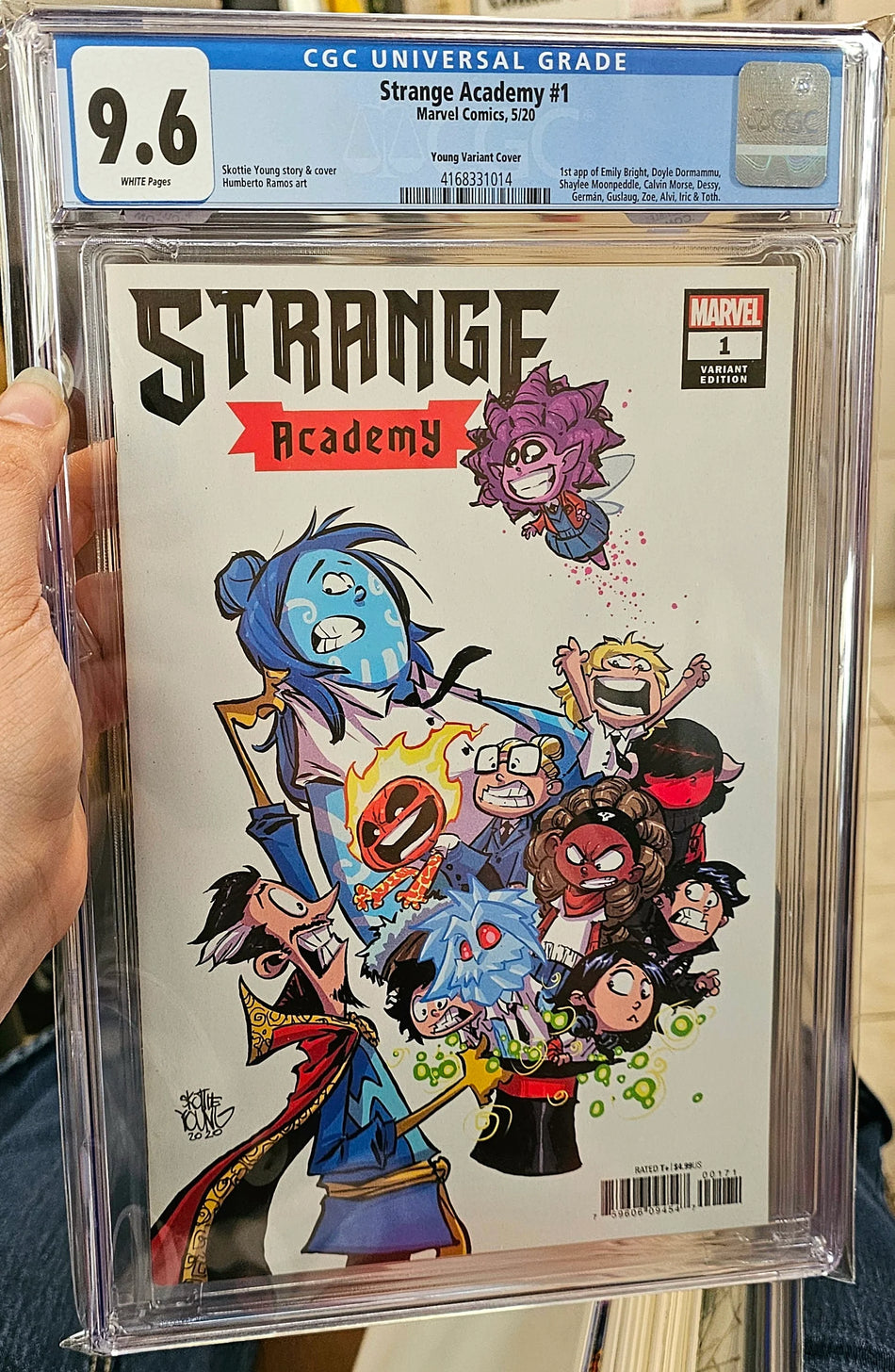 CGC 9.6 Strange Academy #1 Skottie Young Exclusive Several 1st Appearances