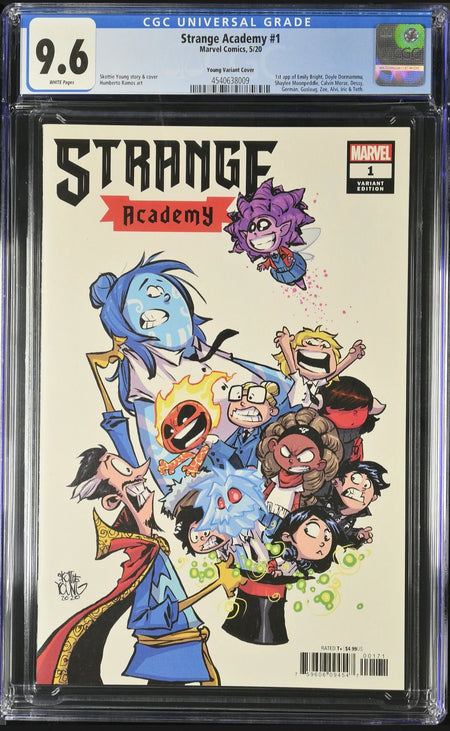 CGC 9.6 Strange Academy #1 Skottie Young Exclusive Several 1st Appearances