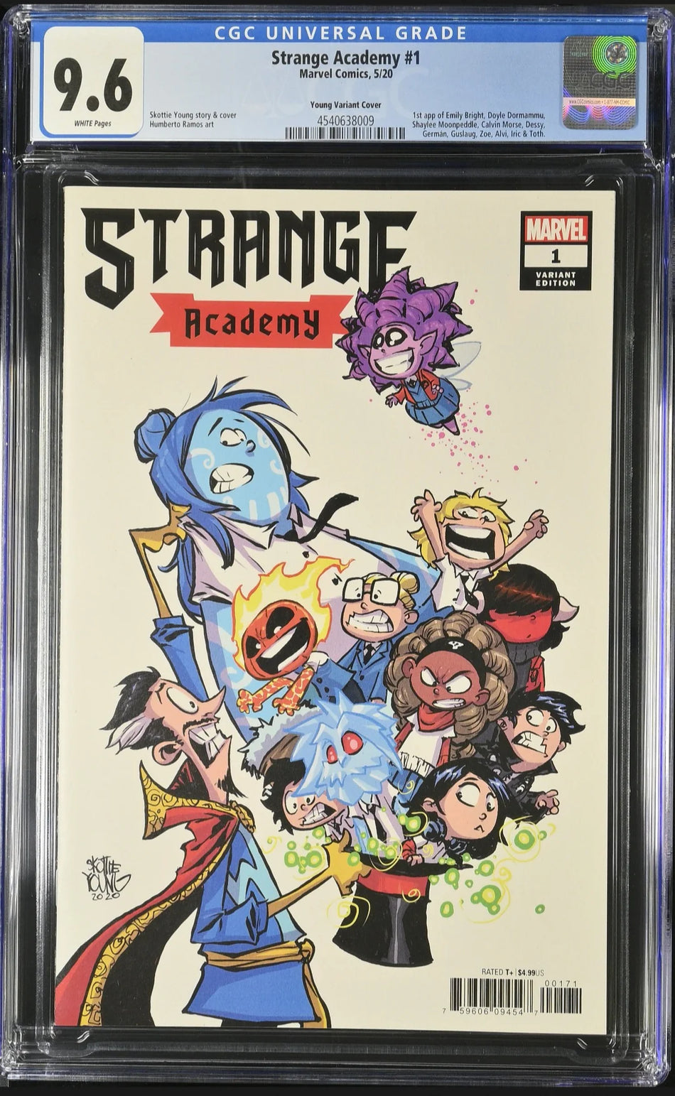 CGC 9.6 Strange Academy #1 Skottie Young Exclusive Several 1st Appearances