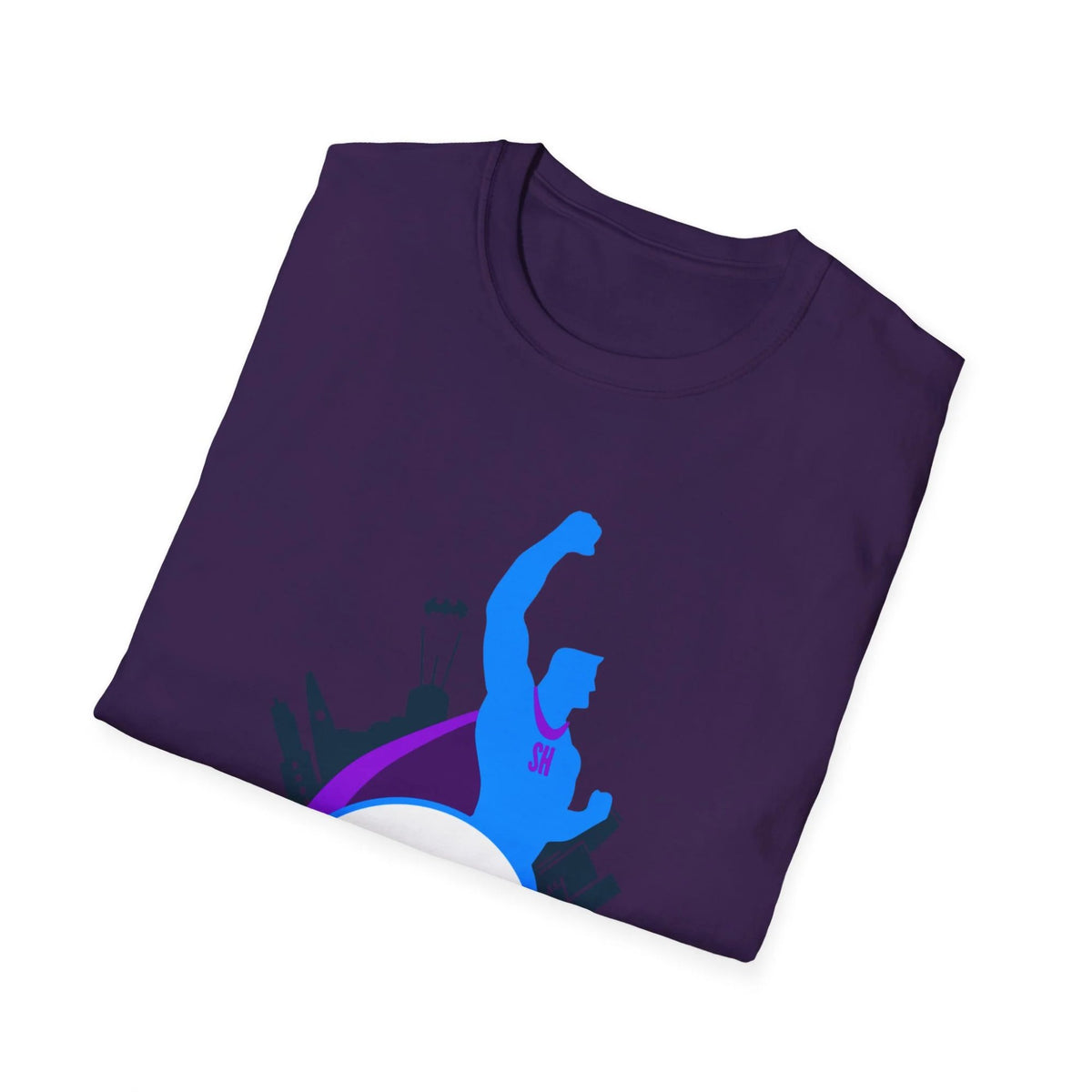 Unisex Softstyle T-Shirt - XL / Purple