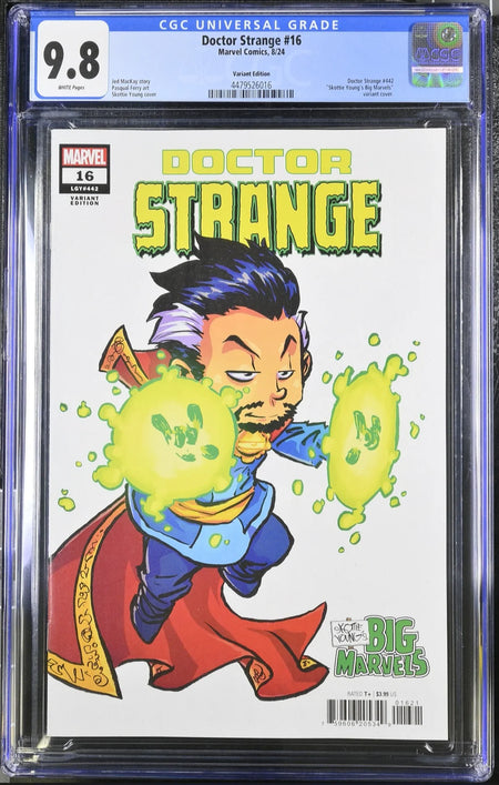 CGC 9.8 Doctor Strange #16 Skottie Young's Big Marvel Variant - CGC 9.8 #4479526016