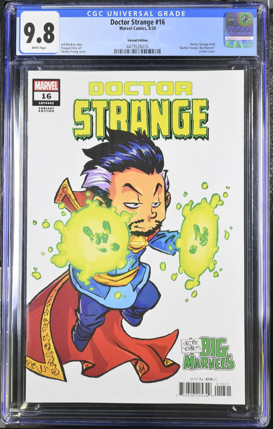 CGC 9.8 Doctor Strange #16 Skottie Young's Big Marvel Variant - CGC 9.8 #4479526016