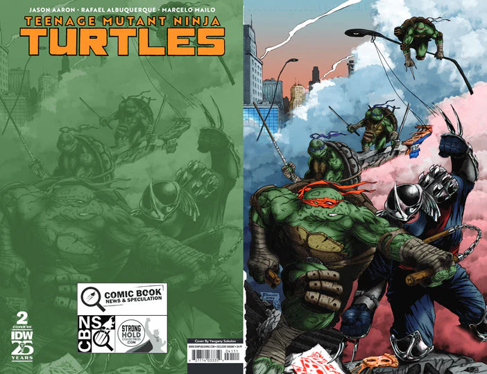 Teenage Mutant Ninja Turtles #2 Yevgeny Sokolov Exclusive [Limited to 500] - Near Mint