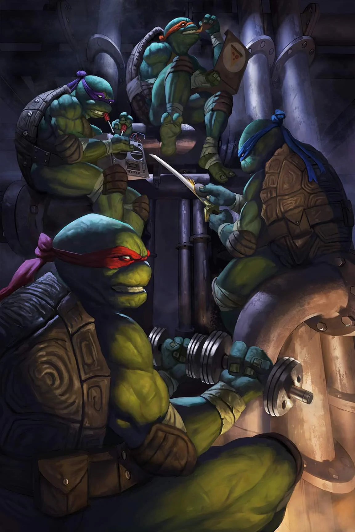 Teenage Mutant Ninja Turtles #1 Aaron Bartling Exclusive [Limited to 1200] - Near Mint