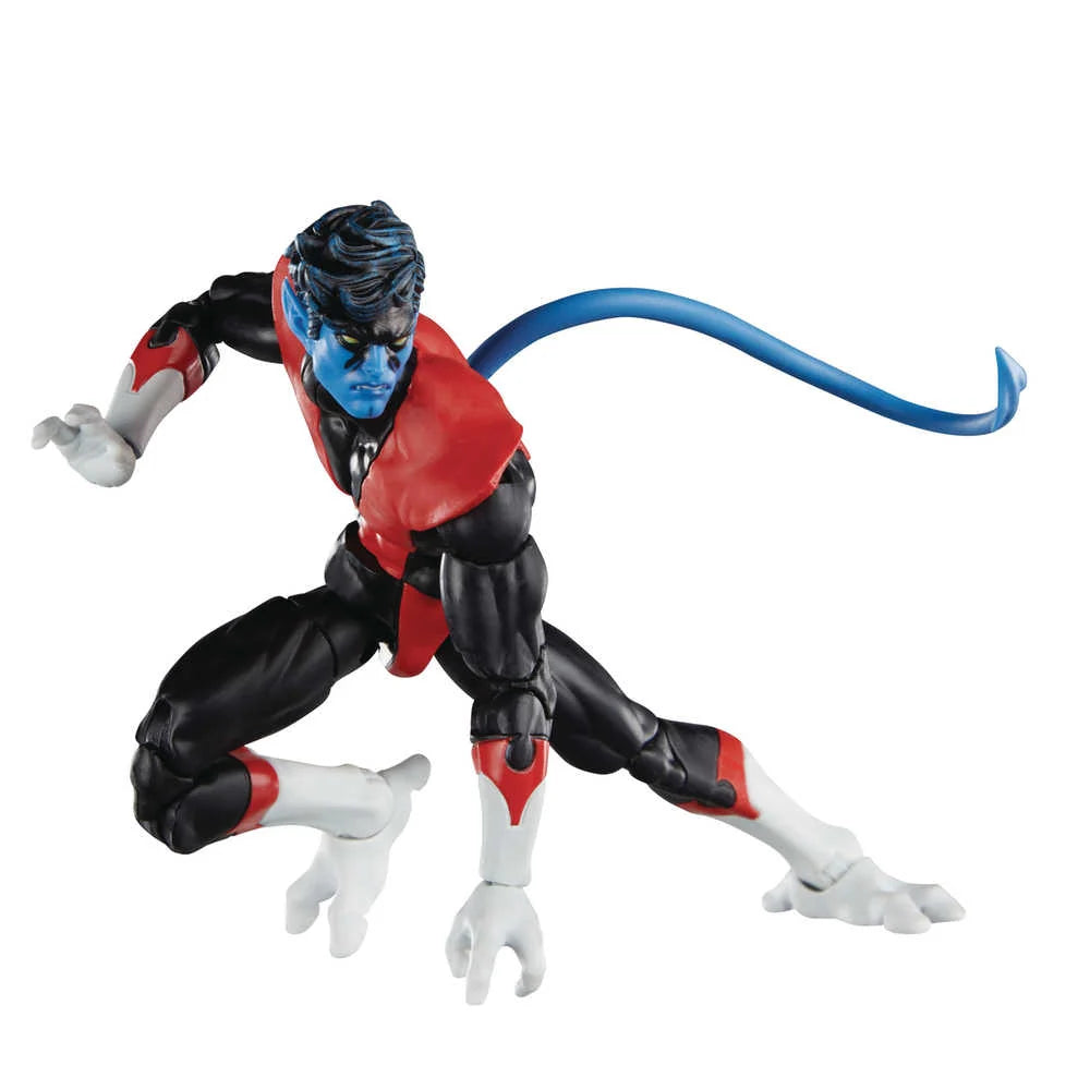 Hasbro Marvel Legends Series X-Men '97 Nightcrawler Boxed w/ Alt Hands/Head with light bubble & card damage