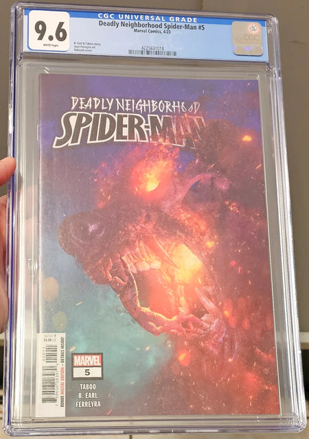 Deadly Neighborhood Spider-Man #5 CGC 9.6 - CGC 9.6 4225631018