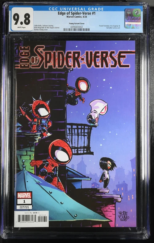 Edge of Spider-Verse #1 2024 CGC 9.8 Skottie Young Variant - CGC 9.8 4394403002