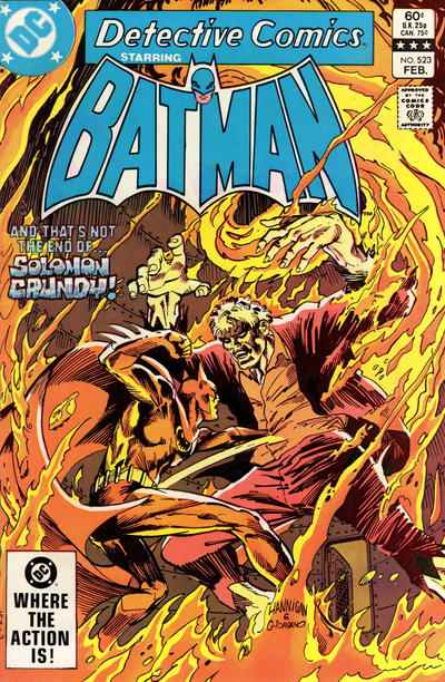 Detective Comics 1937 #523 Direct ed. - 9.0 - $29.99