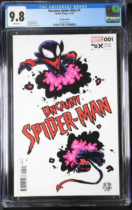 Uncanny Spider-Man #1 CGC 9.8 Skottie Young Variant - CGC 9.8 4370516013