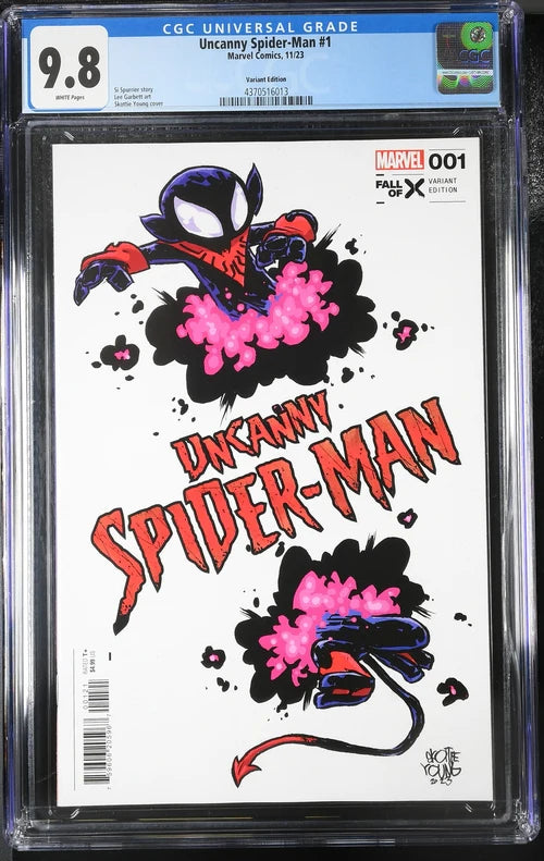 Uncanny Spider-Man #1 CGC 9.8 Skottie Young Variant - CGC 9.8 4370516013