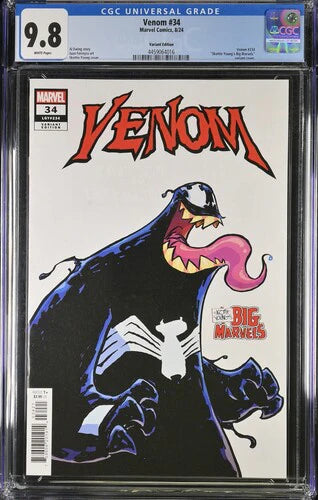 CGC 9.8 Venom #34 Skottie Young's Big Marvel Variant
