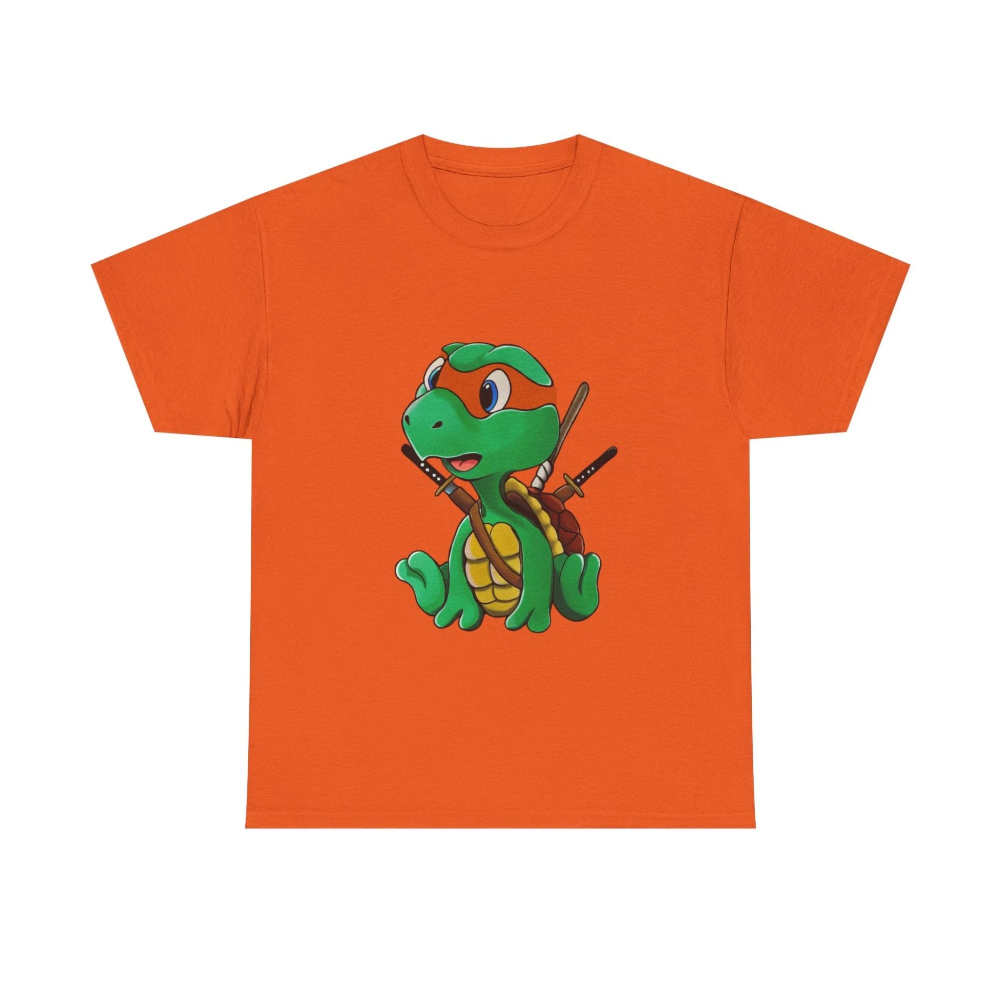 Baby Mikey Last Ronin Stronghold T-Shirt - Orange / 3XL