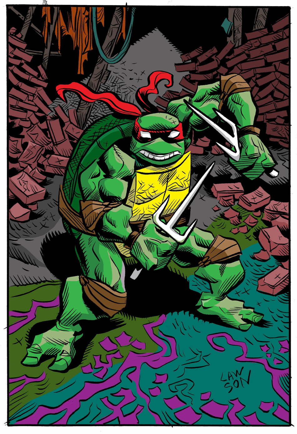TMNT 2021 #146 Lawson virgin - Limited to 777
