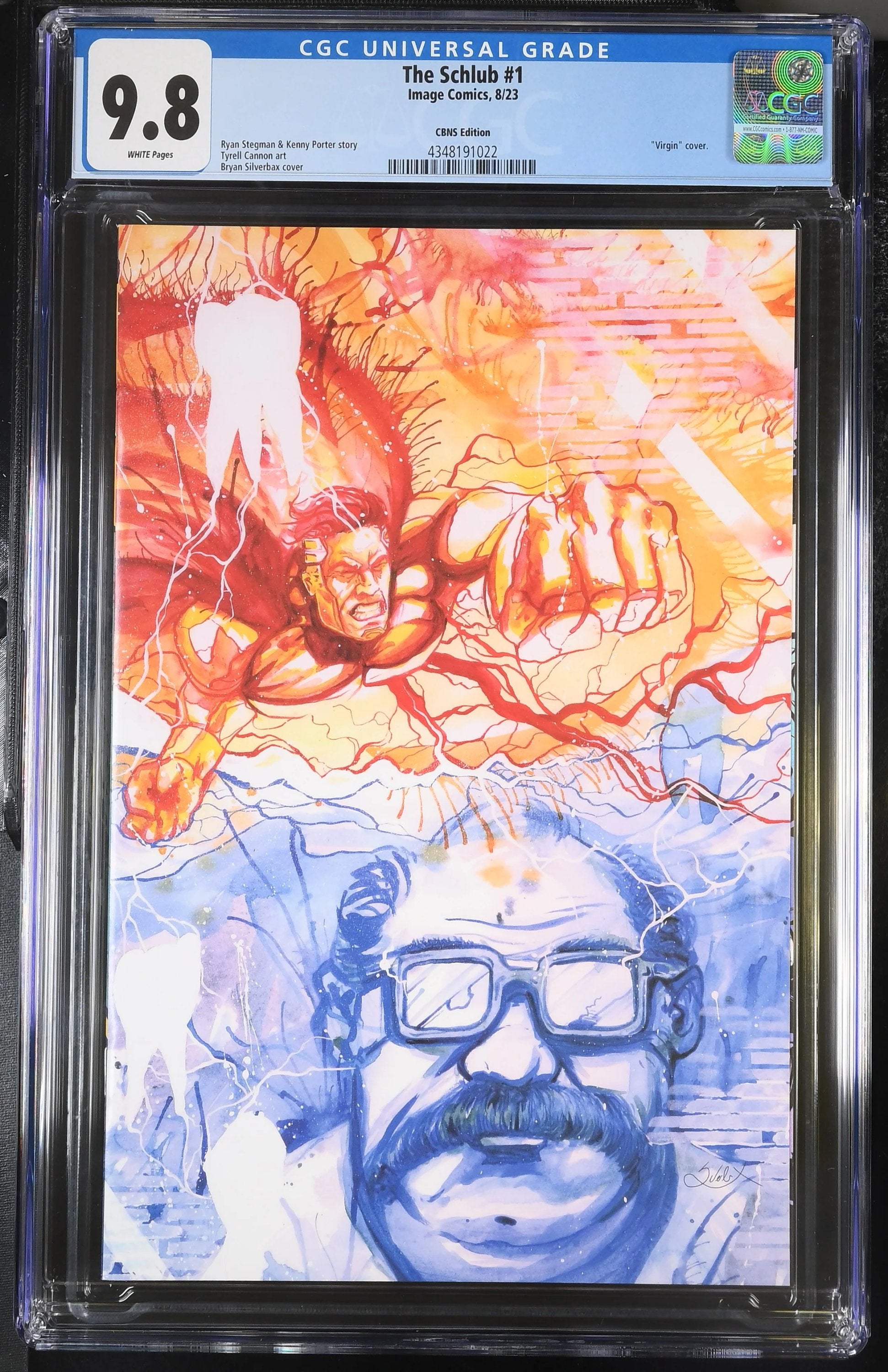 Schlub #1 CGC 9.8 Bryan SilverBax Exclusive Cover [Limited to 333] - CGC 9.8