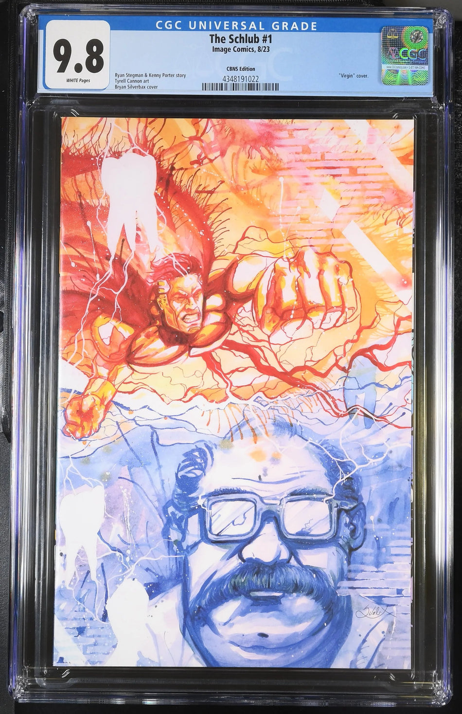 Schlub #1 CGC 9.8 Bryan SilverBax Exclusive Cover [Limited to 333] - CGC 9.8