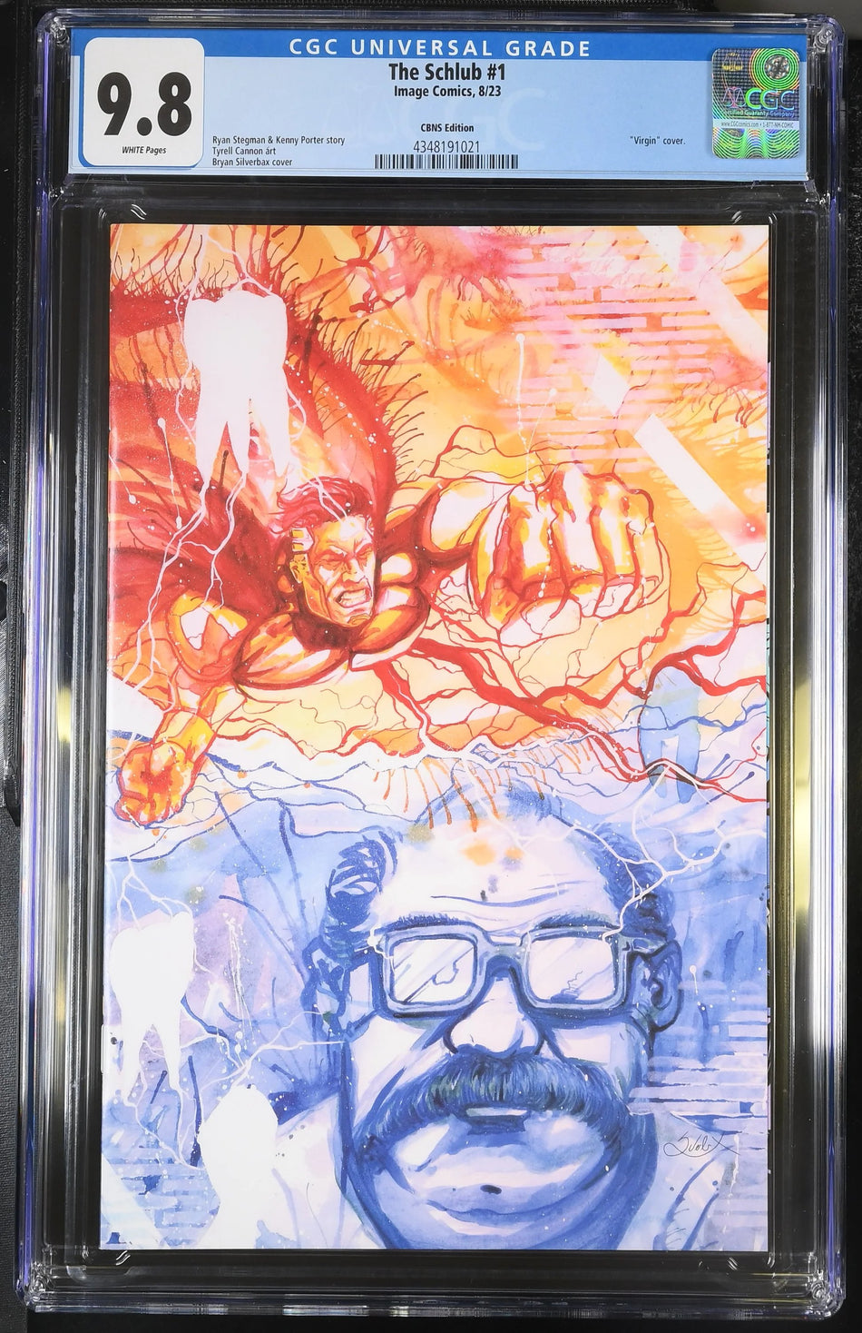 Schlub #1 CGC 9.8 Bryan SilverBax Exclusive Cover [Limited to 333] - CGC # 434819022