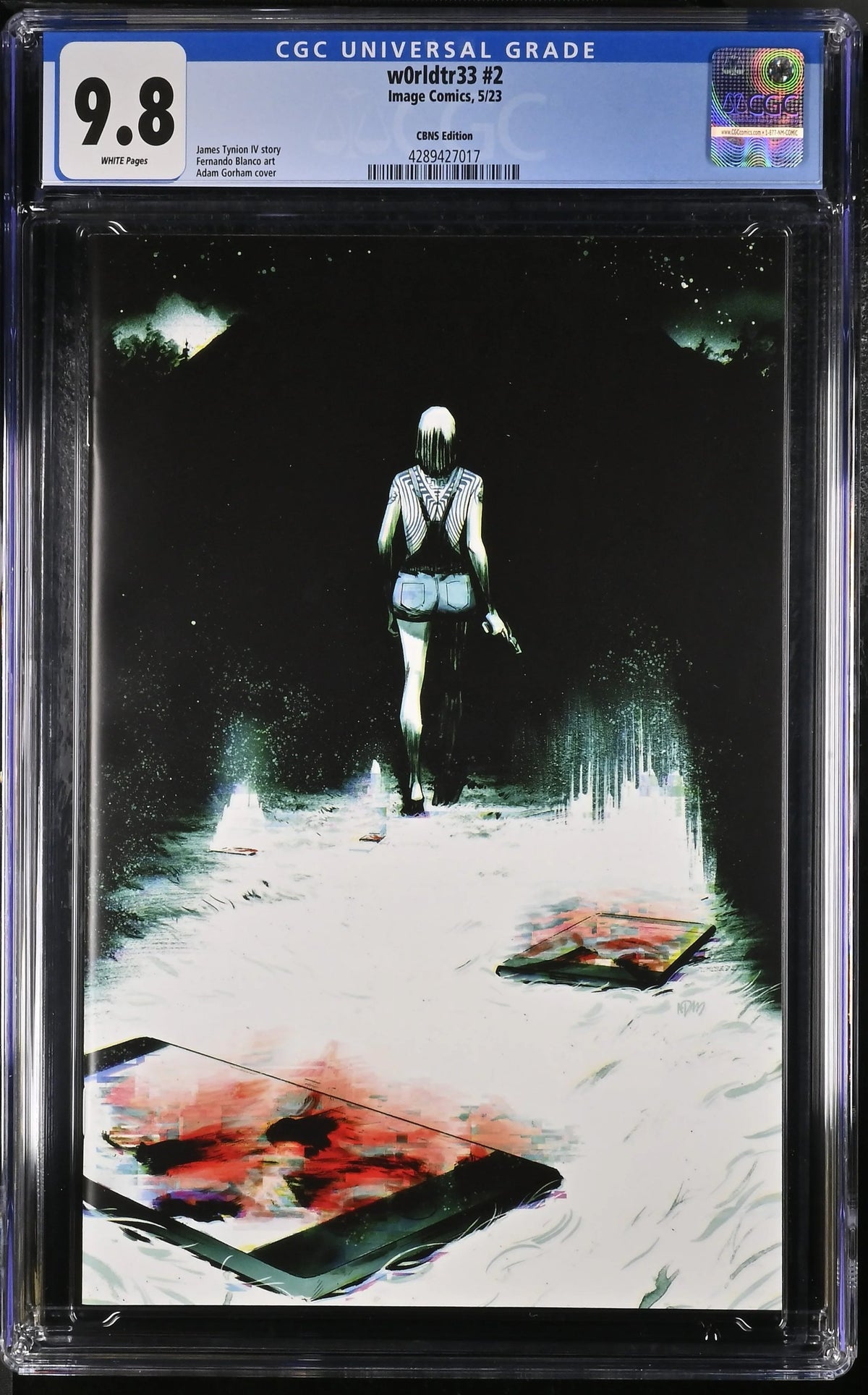 W0rldtr33 #2 Adam Gorham Exclusive Homage Ltd to 500 CGC 9.8 - CGC 9.8 # 4289427017