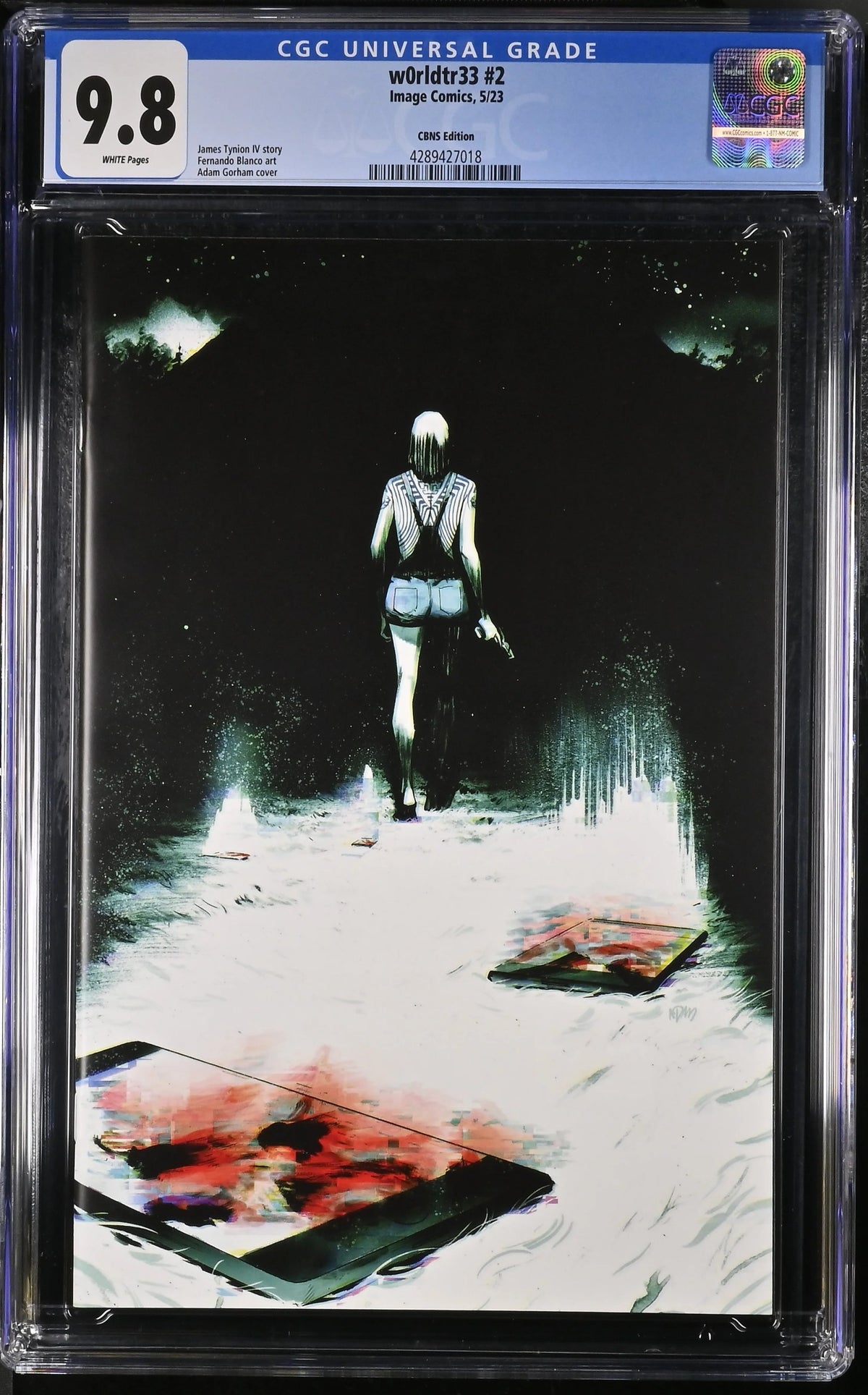 W0rldtr33 #2 Adam Gorham Exclusive Homage Ltd to 500 CGC 9.8 - CGC 9.8 # 4289427018