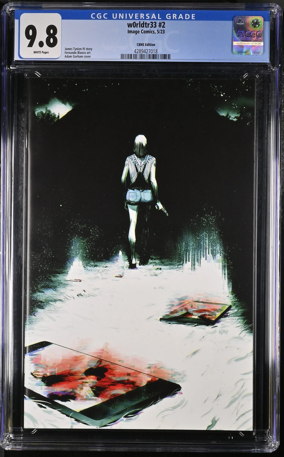 W0rldtr33 #2 Adam Gorham Exclusive Homage Ltd to 500 CGC 9.8 - CGC 9.8 # 4289427018