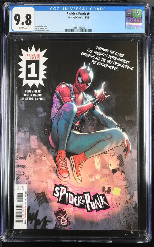 CGC 9.8 Spider-Punk #1 - CGC 9.8 # 4385726006
