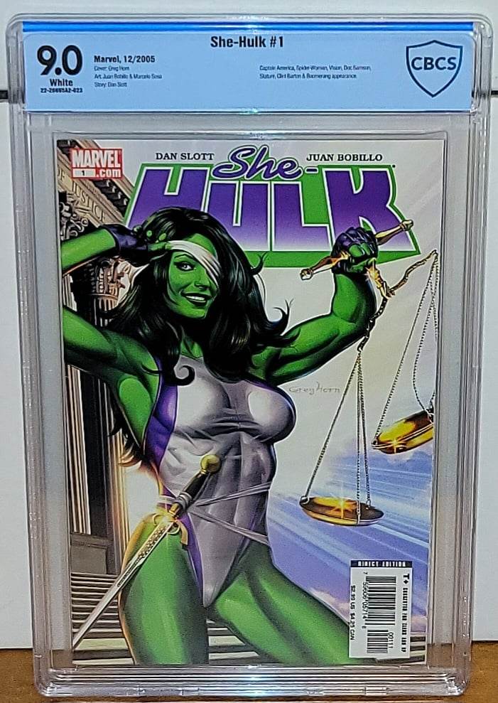 She-Hulk #1 CBCS 9.0 - CBCS 9.0 # 22-20695A2-023
