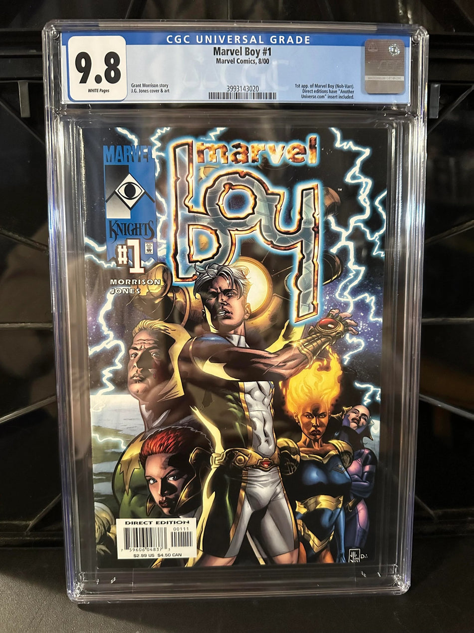 Marvel Boy #1 CGC 9.8 W 1st Noh-Varr - CGC 9.8 # 3993143020